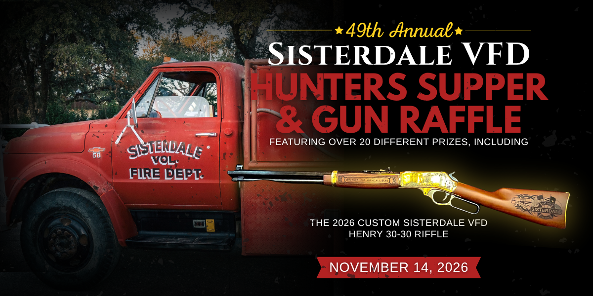 Get your SVFD 2026 Hunters Raffle Tickets Now! image