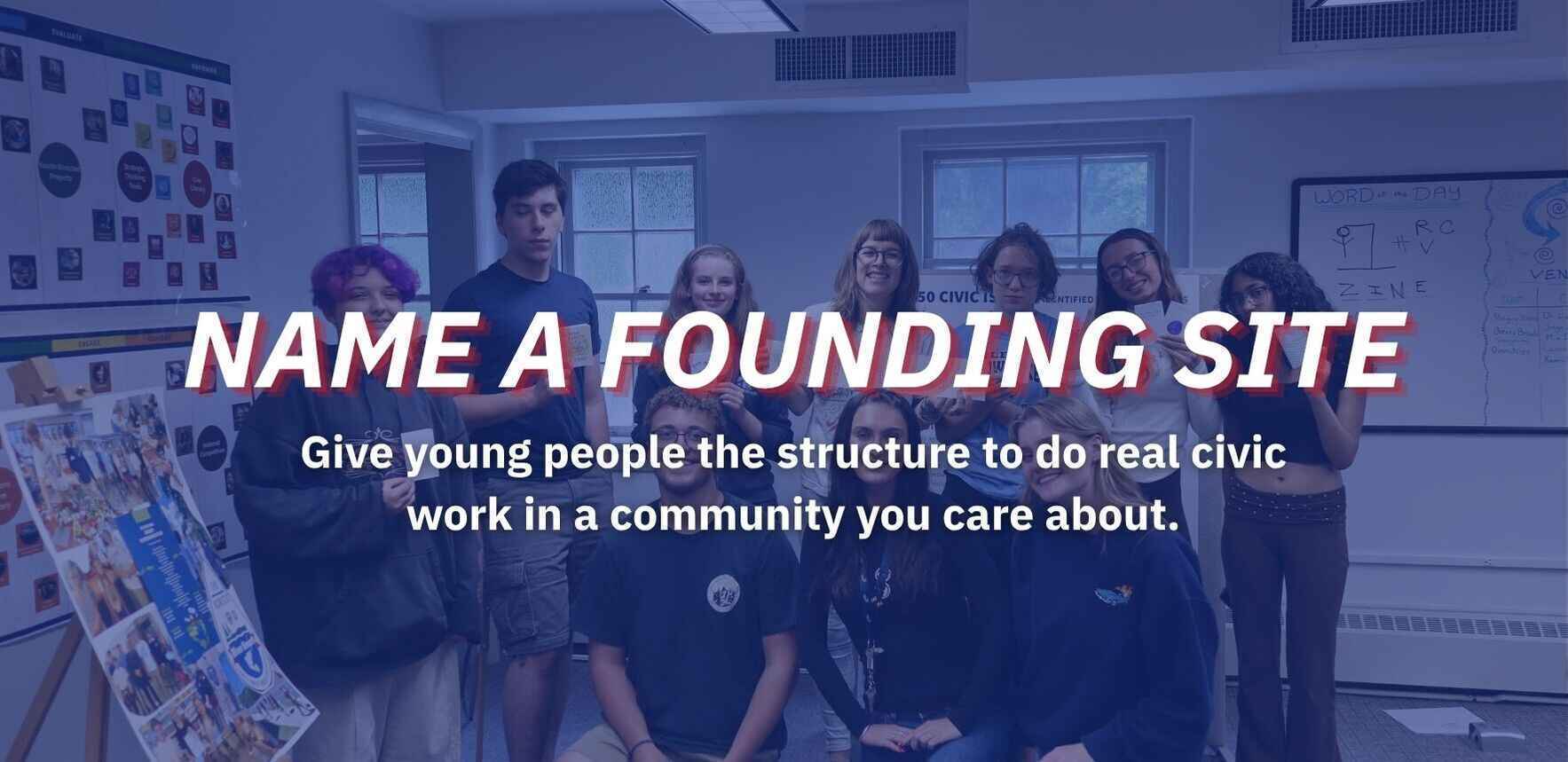Name a Founding Site image