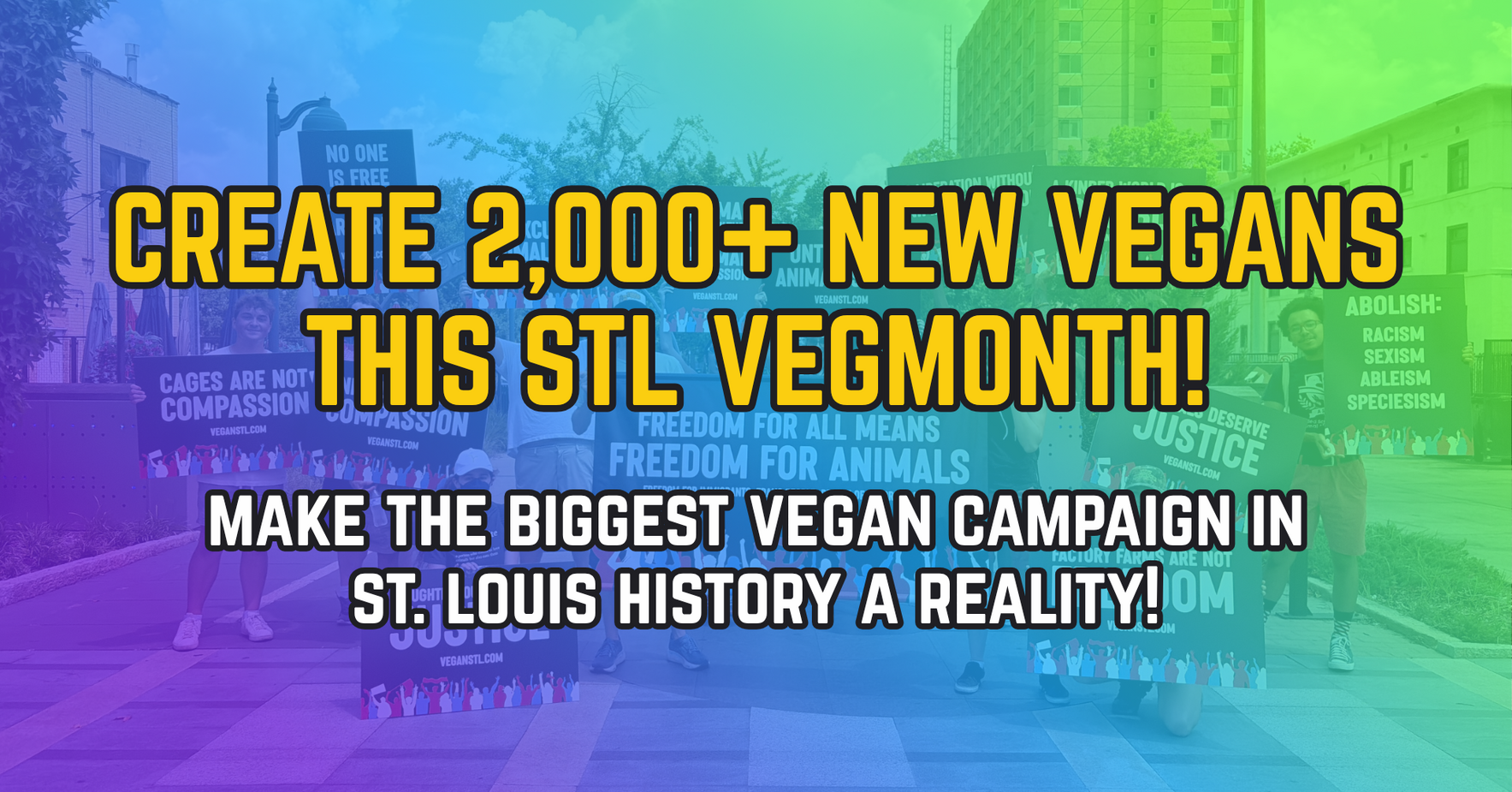 🌱 Fund St. Louis' biggest vegan campaign ever image