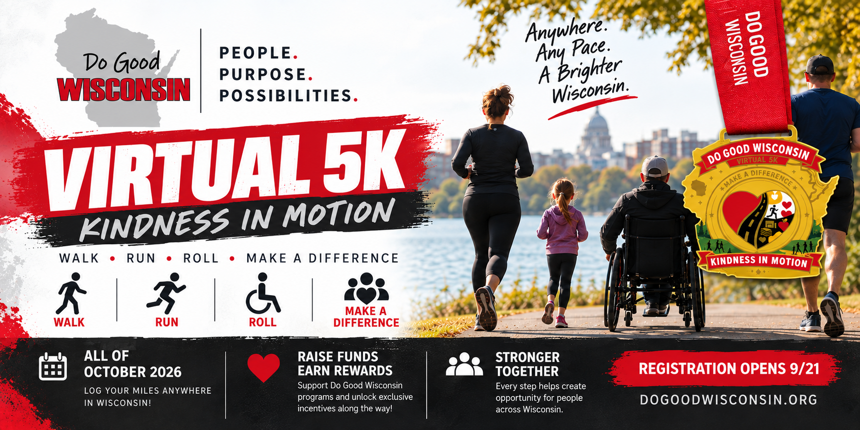 Sign up for our first ever Virtual 5k! image