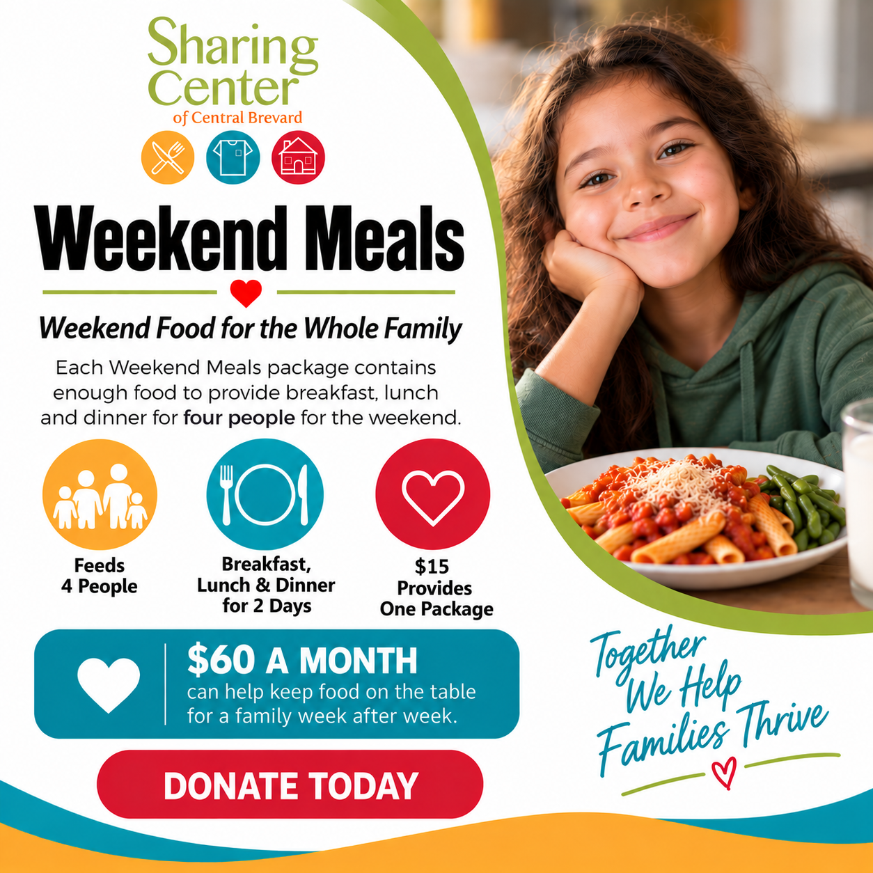 Help Feed a Family This Weekend image