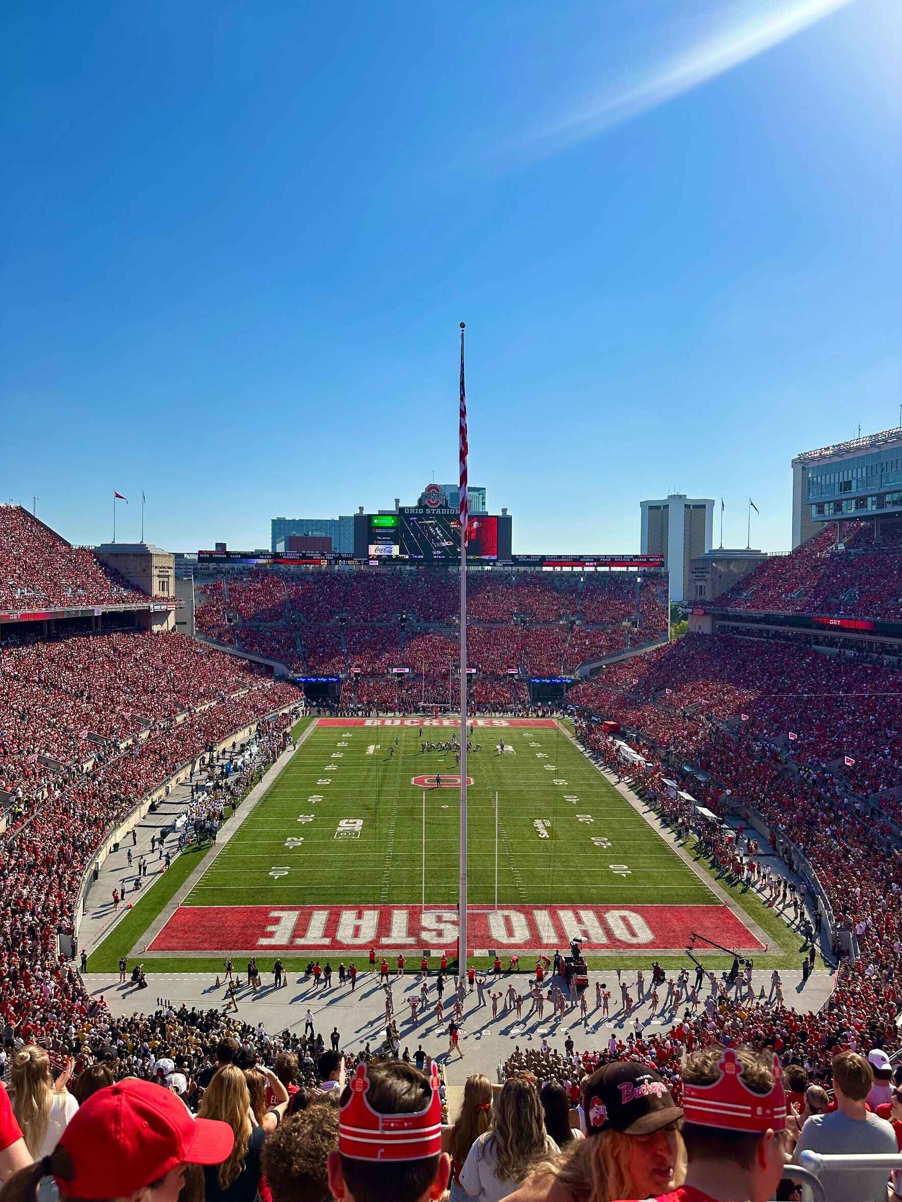 Every $50 gift enters you to win two Ohio State vs. Oregon tickets in section AA. image