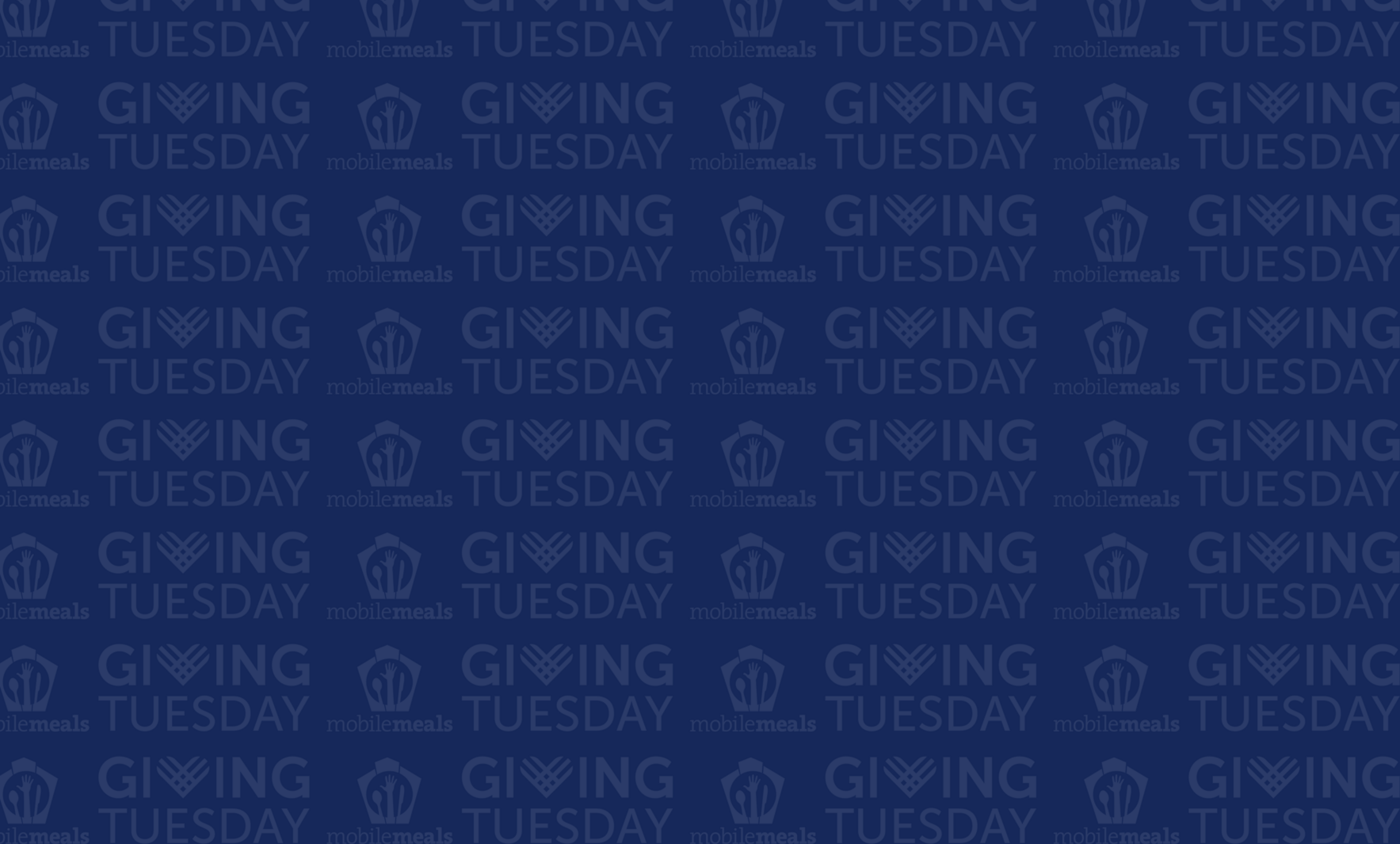 Make a donation to Mobile Meals for GivingTuesday. image
