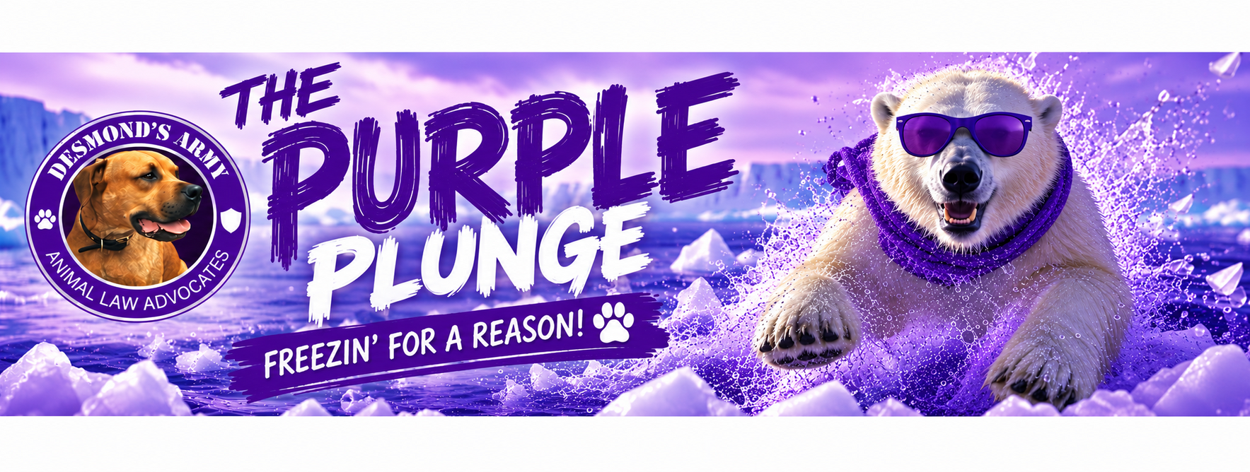 The 6th Annual Purple Plunge image