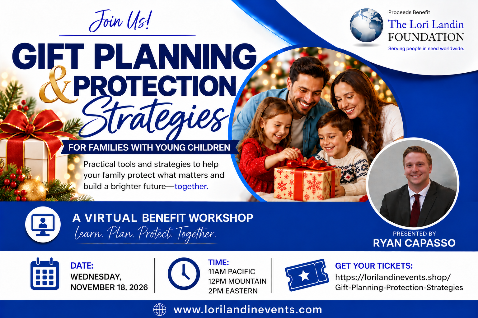 A Virtual Benefit Workshop: Gift Planning & Protection Strategies image