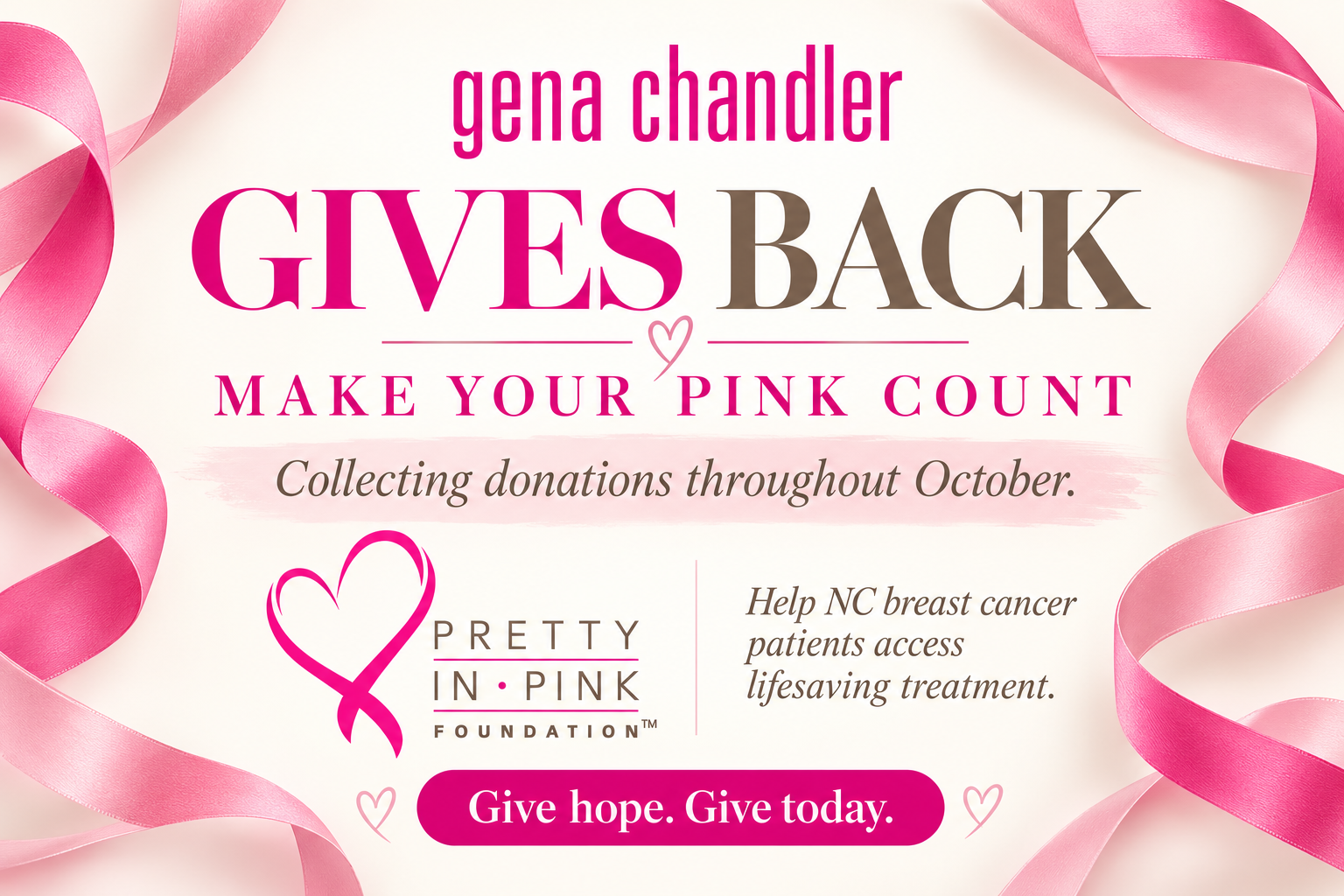 Donate To Help Breast Cancer Patients In NC image