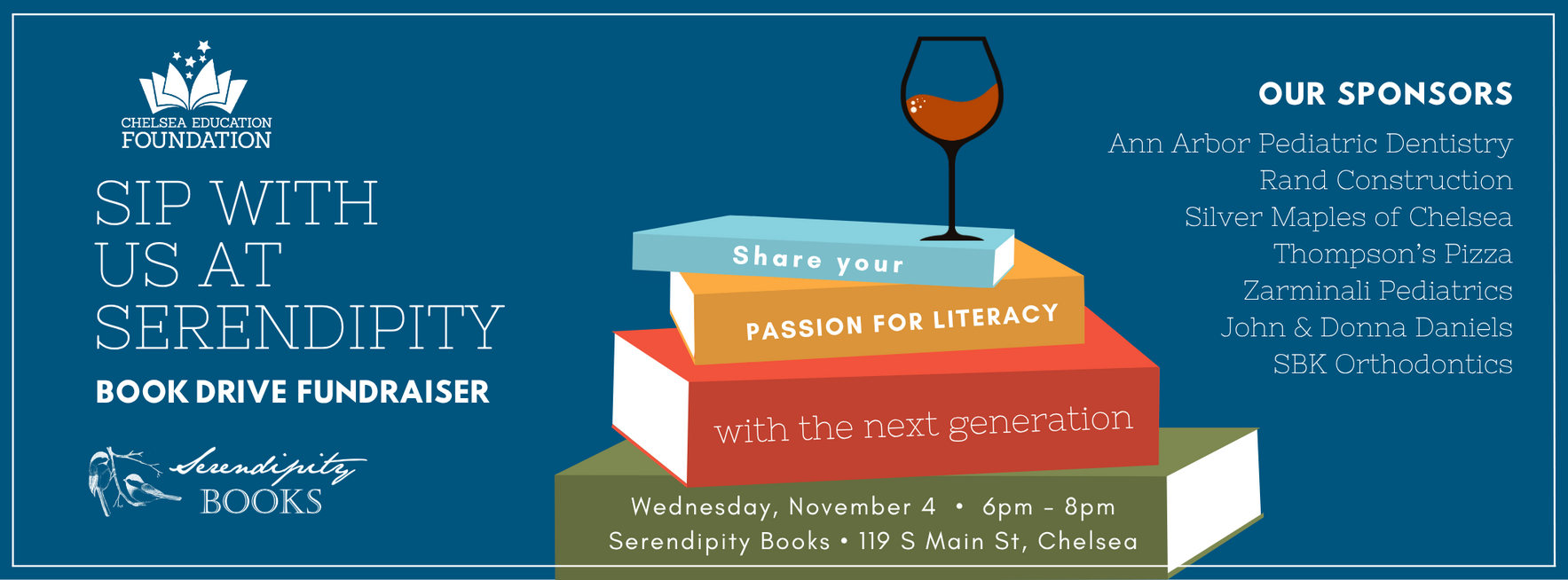 Help Put More Books Into the Hands of Chelsea Students! image
