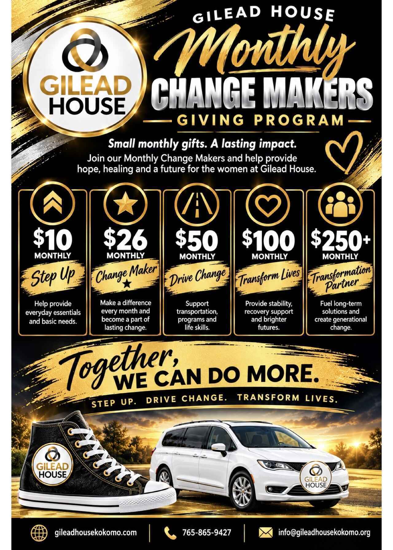 We are fundraising to improve the life of our clients. image