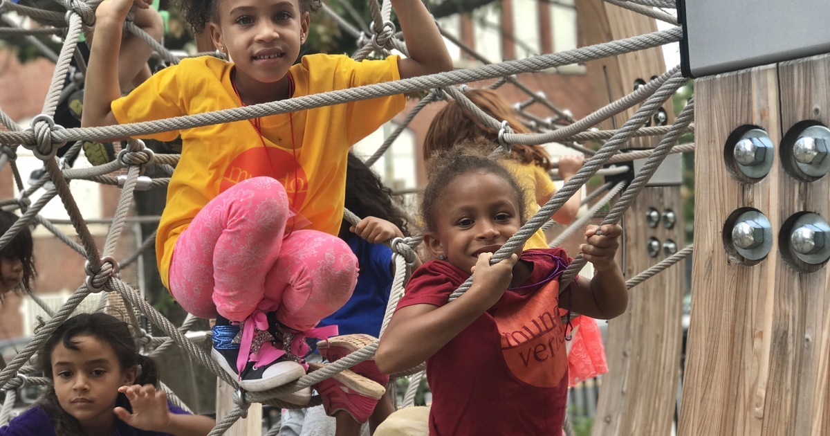 MUNDO VERDE BILINGUAL PUBLIC CHARTER SCHOOL MV PADRES Playspaces Campaign