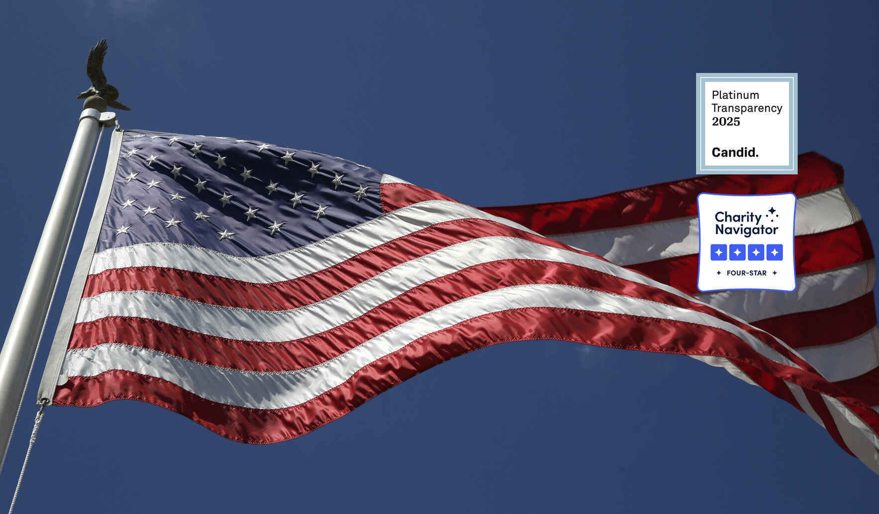 TOGETHER we are providing a veteran safety net, one donation at a time. image