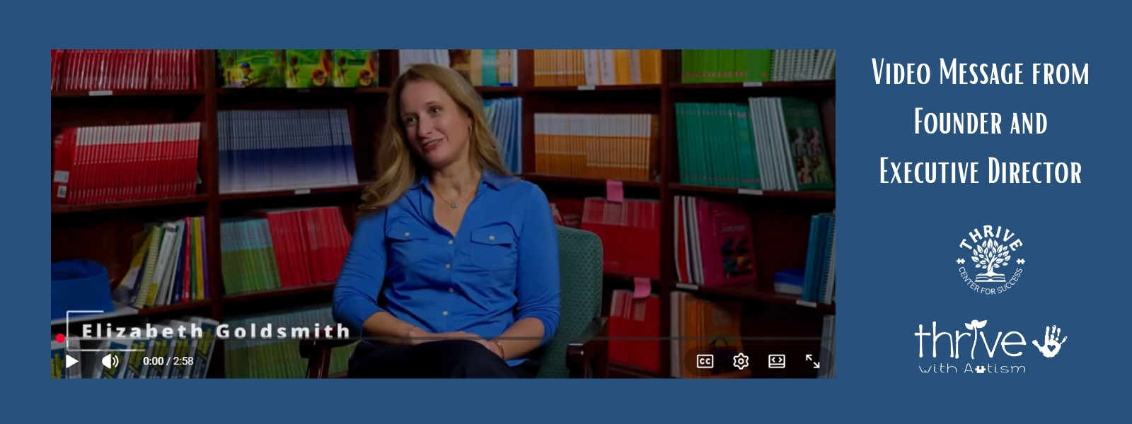 Video Message From From Founder and Executive Director