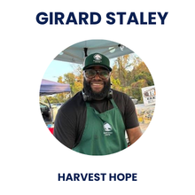 Chef Girard Staley — Harvest Hope