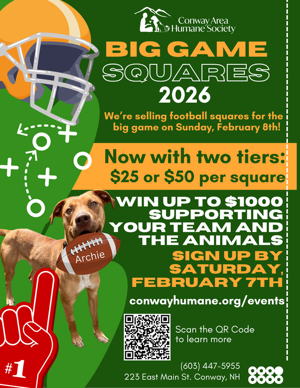 CONWAY AREA HUMANE SOCIETY