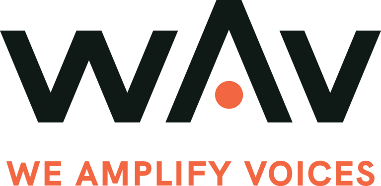 We Amplify Voices logo