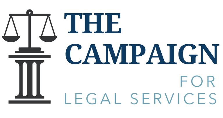 The Campaign for Legal Services logo